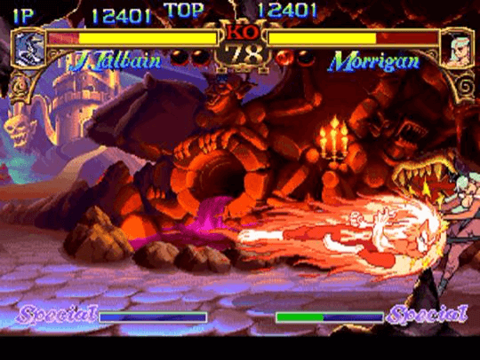 Darkstalkers The Night Warriors screenshot 4 for Playstation
